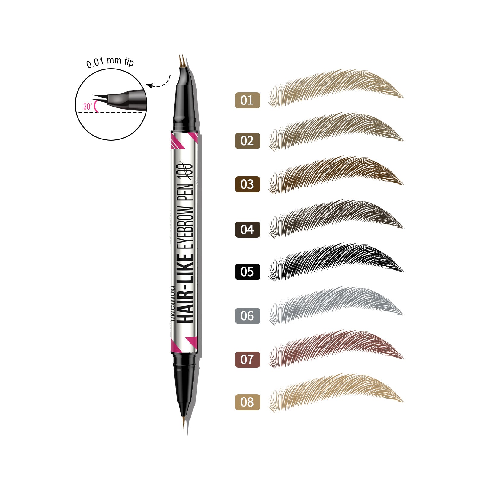 iMethod 2-in-1 Curved Eyebrow Pen