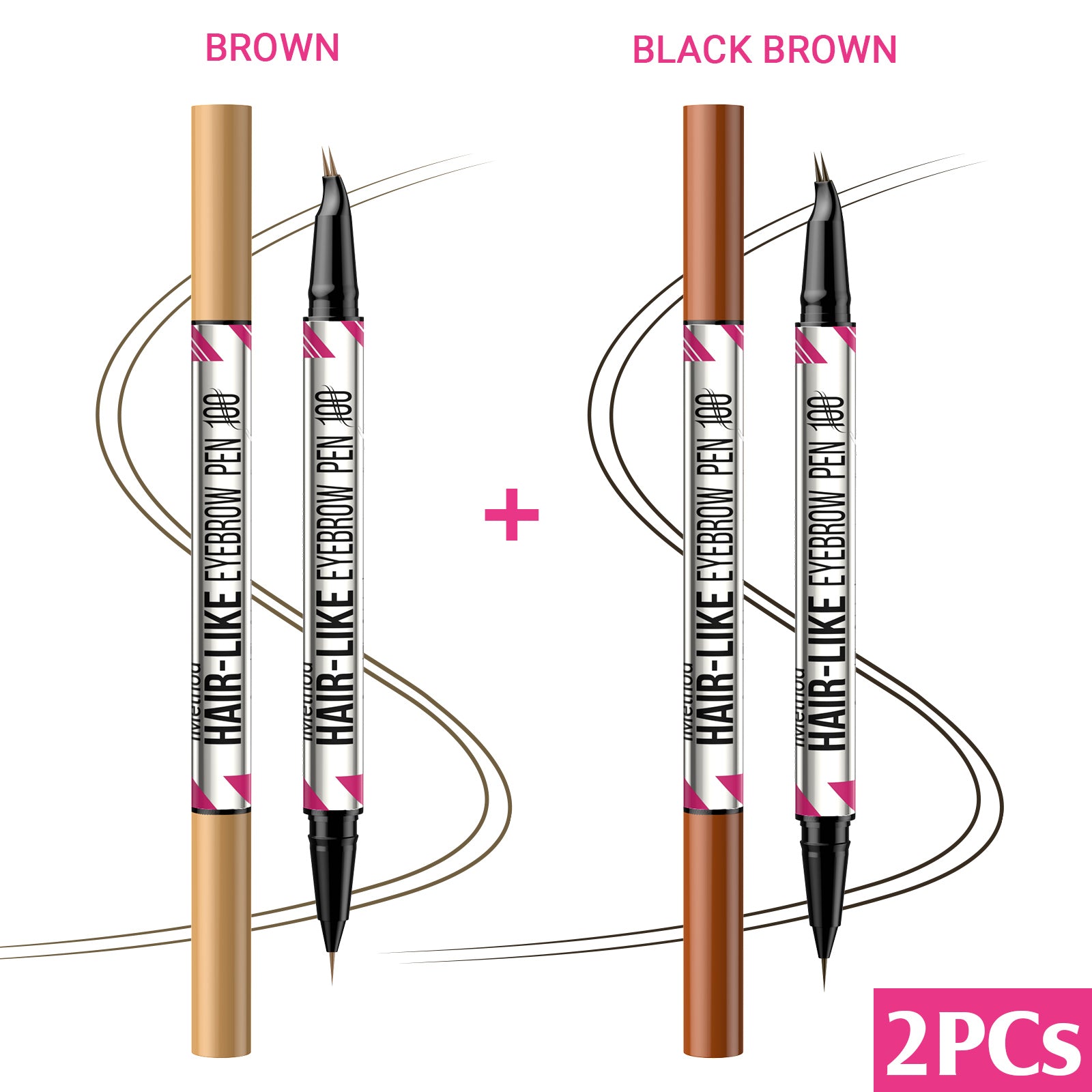 iMethod 2-in-1 Curved Eyebrow Pen