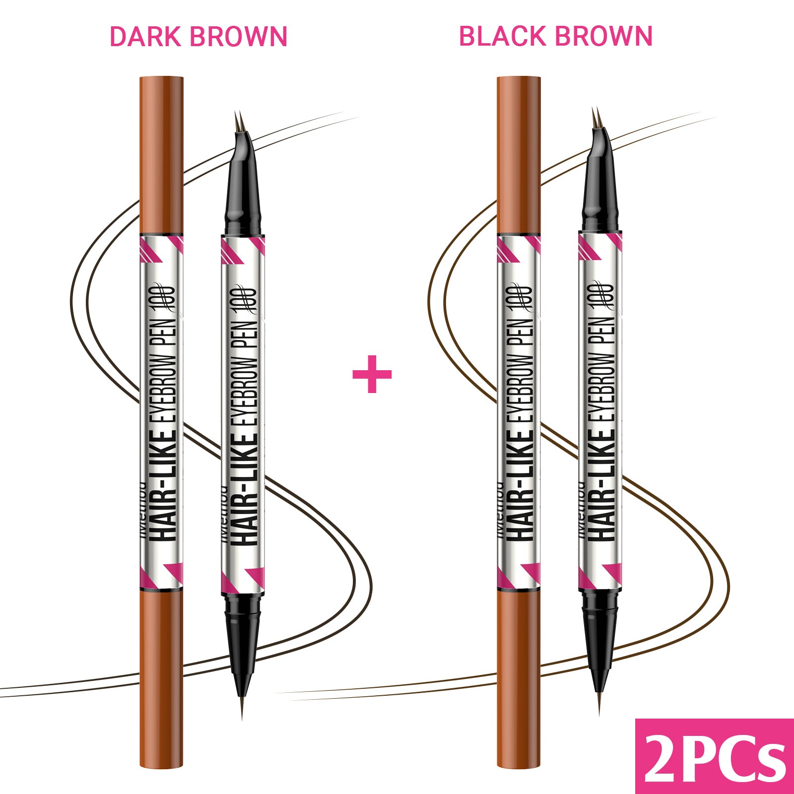 iMethod 2-in-1 Curved Eyebrow Pen