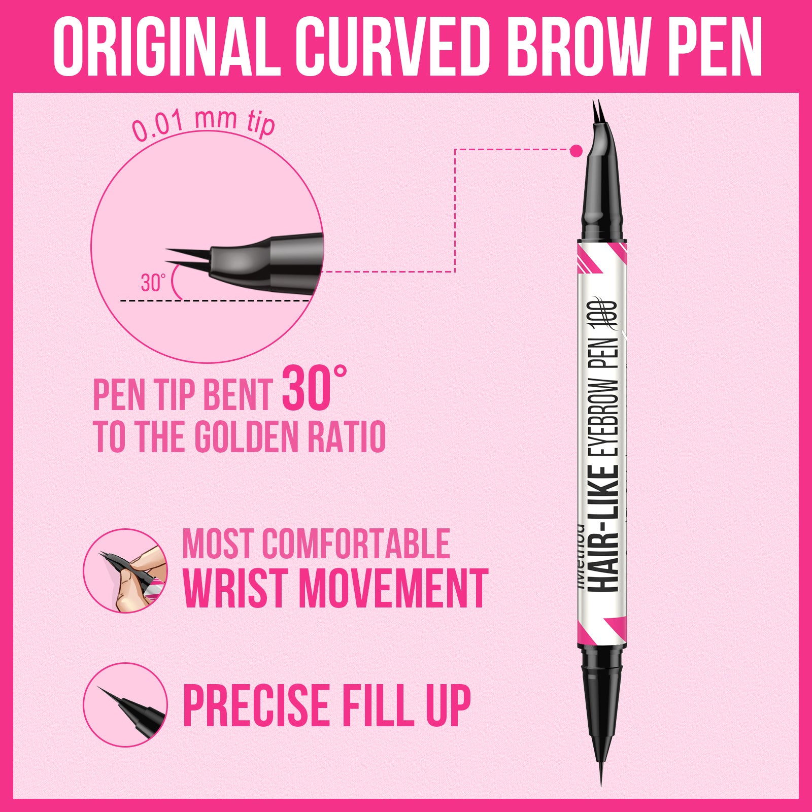 iMethod 2-in-1 Curved Eyebrow Pen