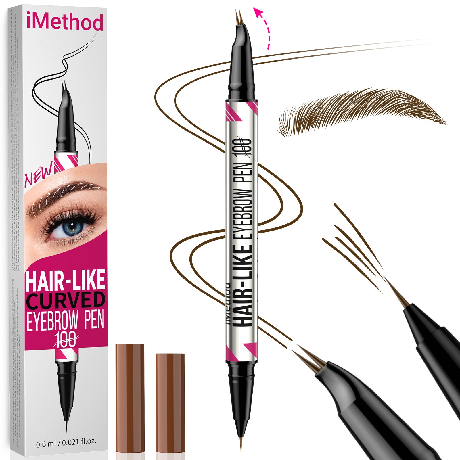 iMethod 2-in-1 Curved Eyebrow Pen