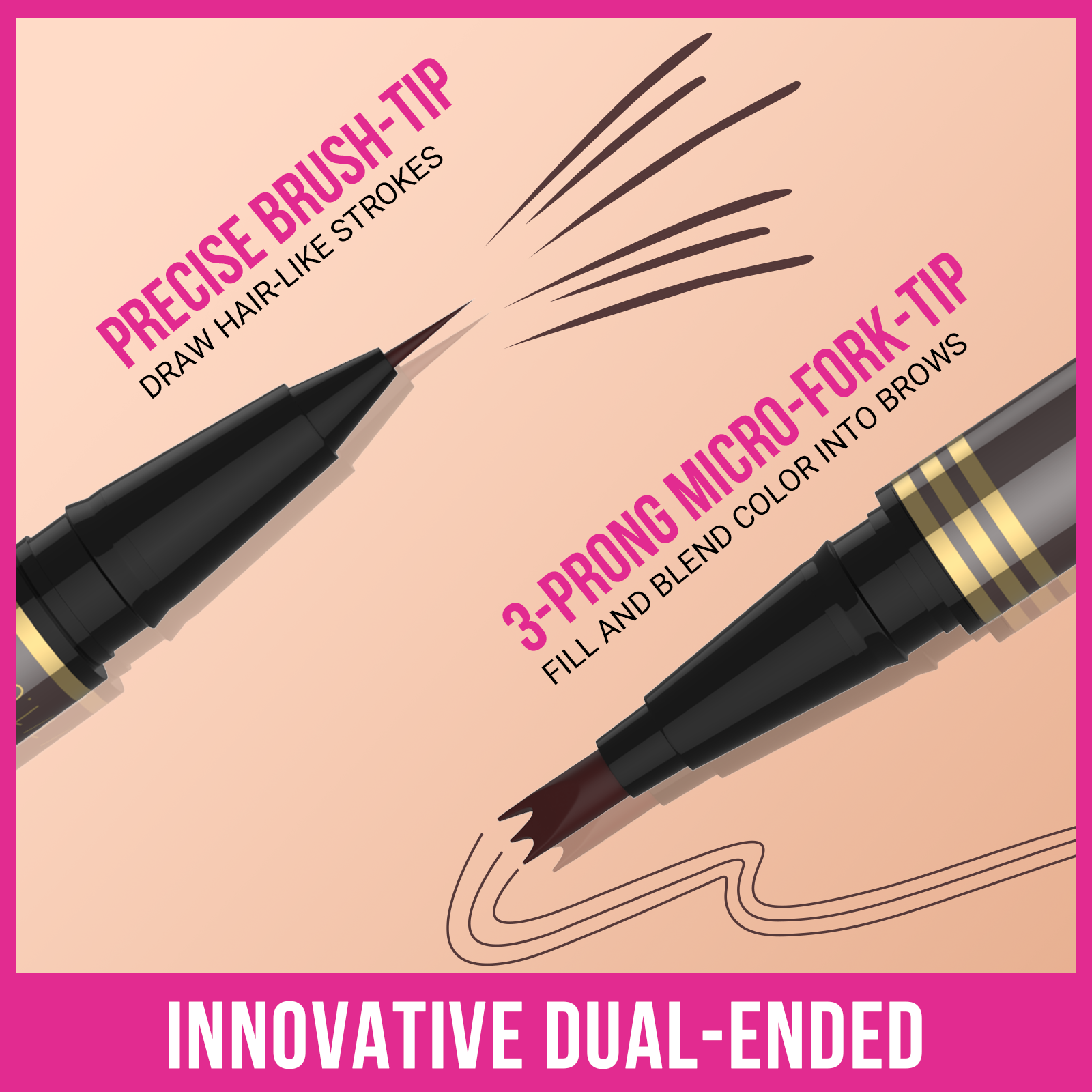 iMethod 2-in-1 Microblading Eyebrow Pen