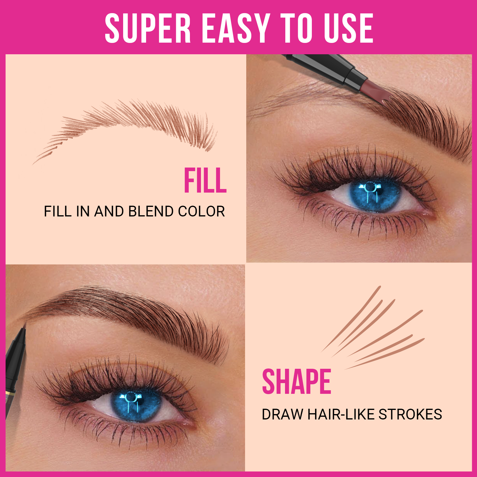 iMethod 2-in-1 Microblading Eyebrow Pen