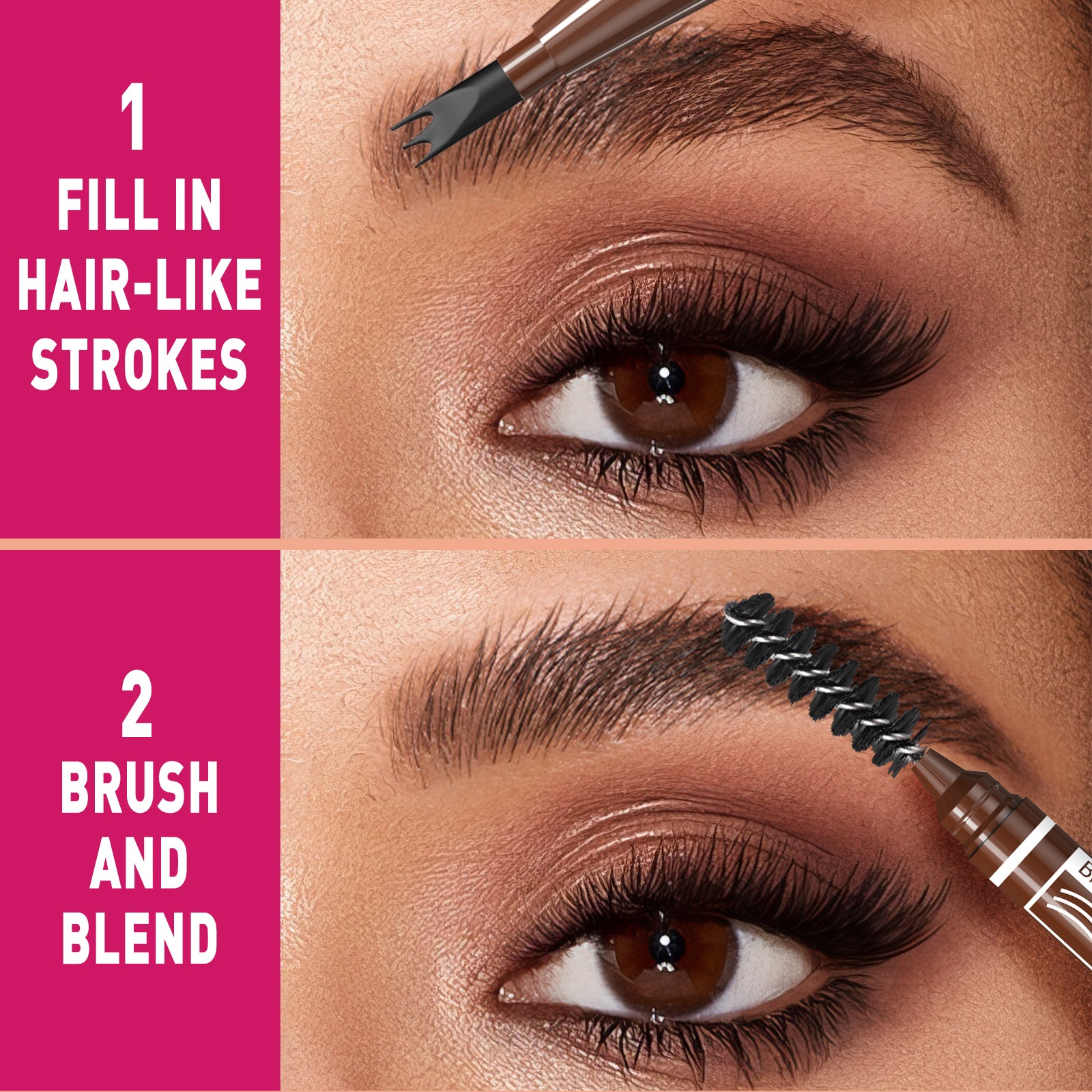 iMethod 2-in-1 Liquid Eyebrow Pen & Spoolie Brush