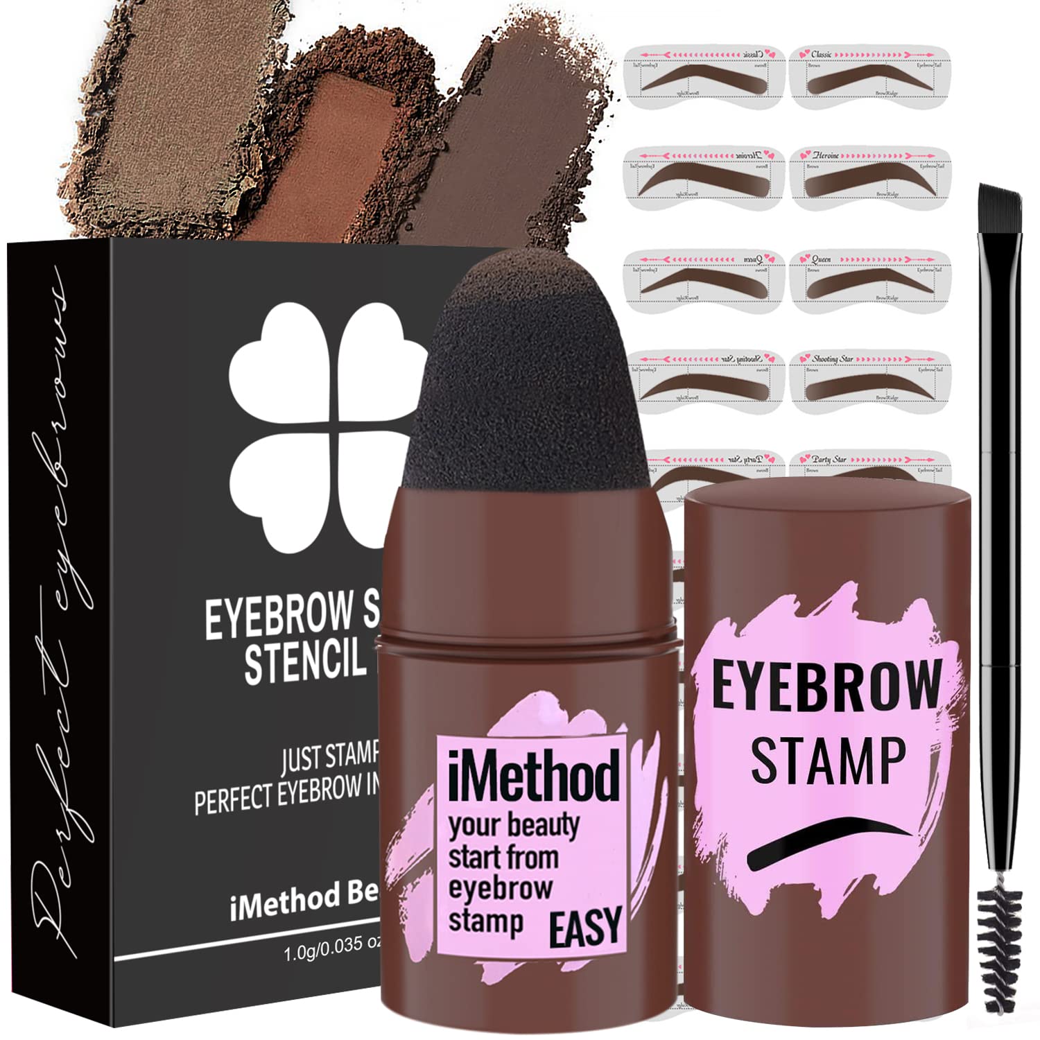 iMethod Eyebrow Stamp & Eyebrow Stencils Kit